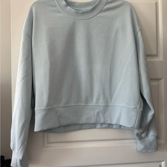 Lululemon Softstreme Blue Crewneck Sweatshirt - Picture 1 of 5
